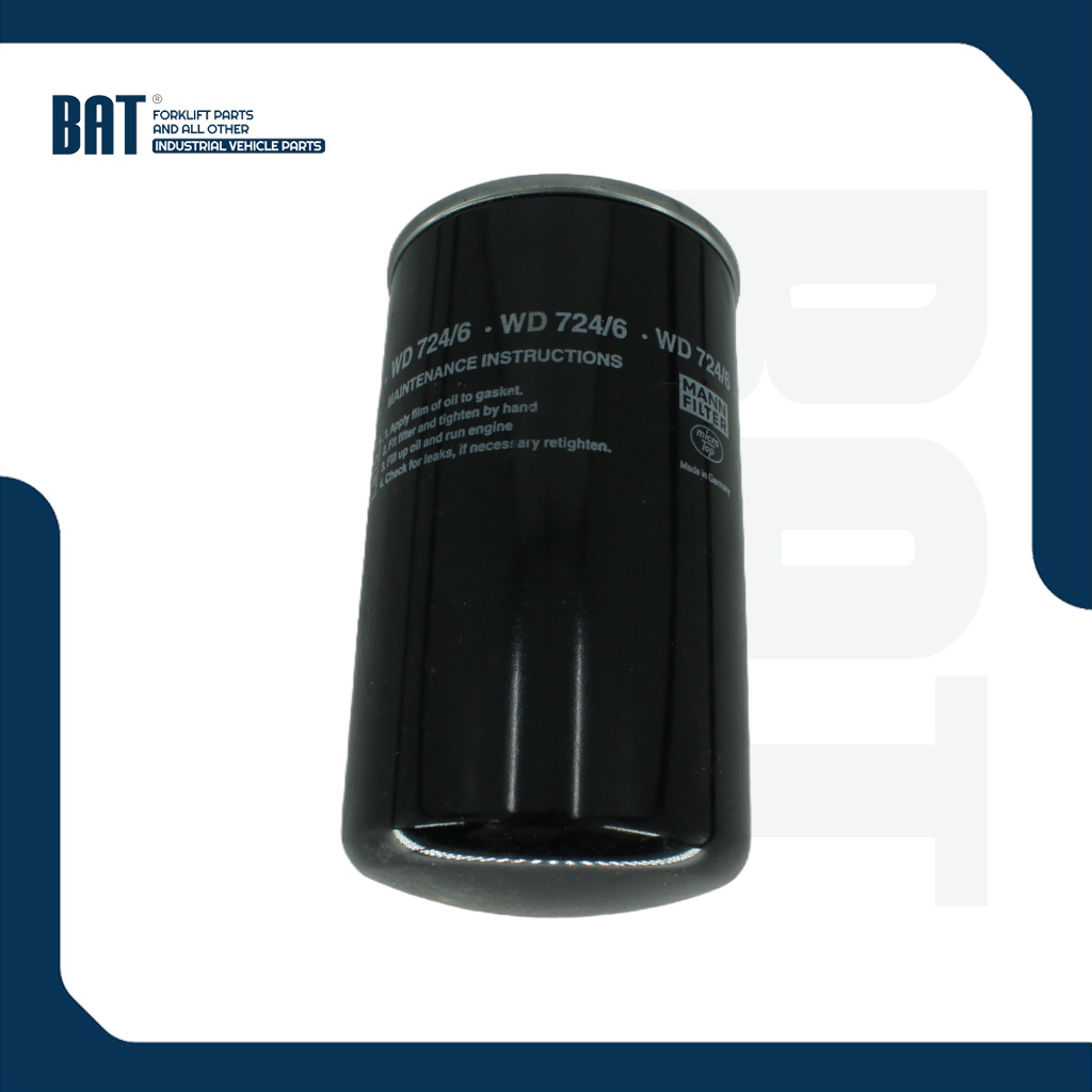 OEM&ALT Quality Forklift Spare Parts Oil Filter Mann Filter WD7246 (Electric Diesel)