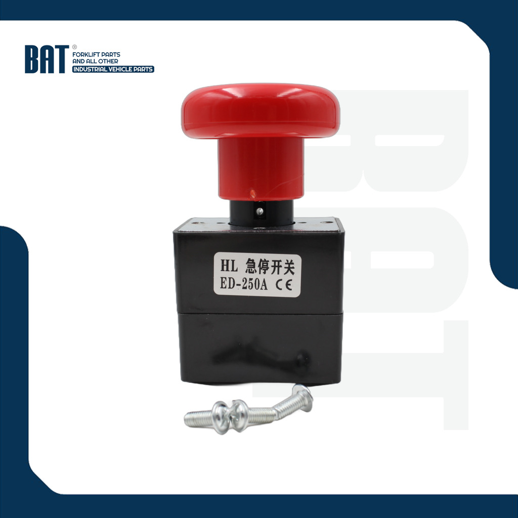 OEM&ALT Quality Forklift Spare Parts Spare Part Emergency Stop Switch High Capacity Preformed Heli Z8796ED250 (Electric Diesel)